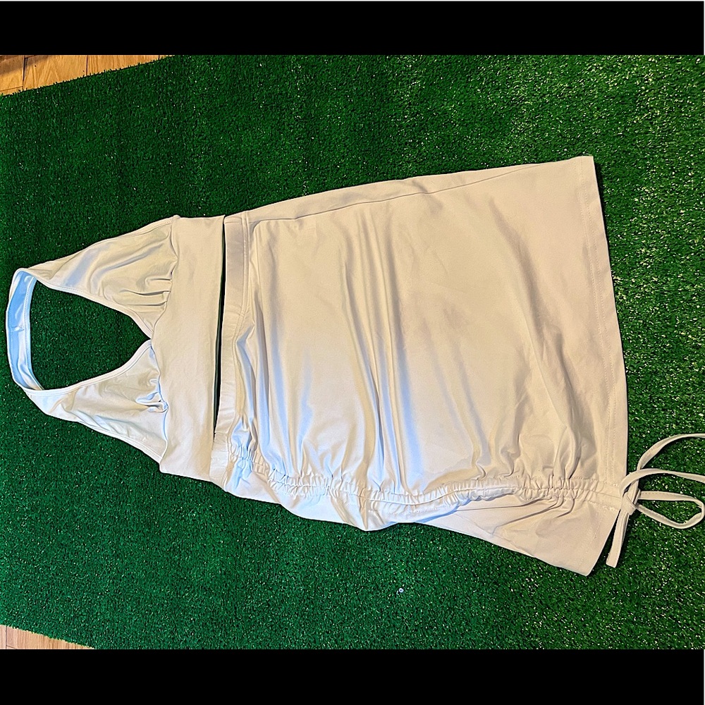 2pc set crop top and skirt
